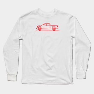 2010 Ford F 150 Red Long Sleeve T-Shirt